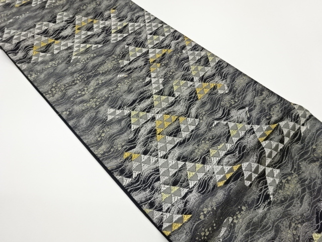 JAPANESE FUKURO OBI / WOVEN TRIANGLE